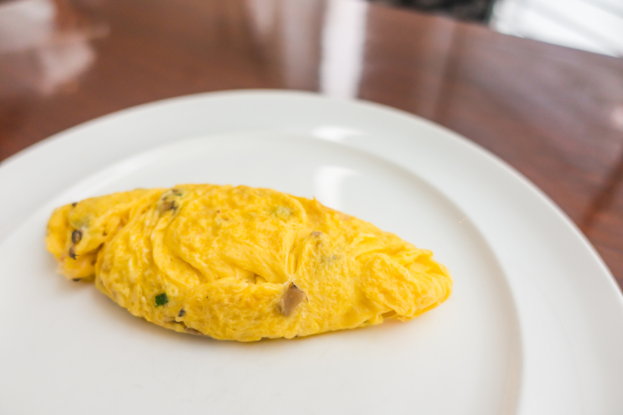Desayuno saludable Tortilla francesa