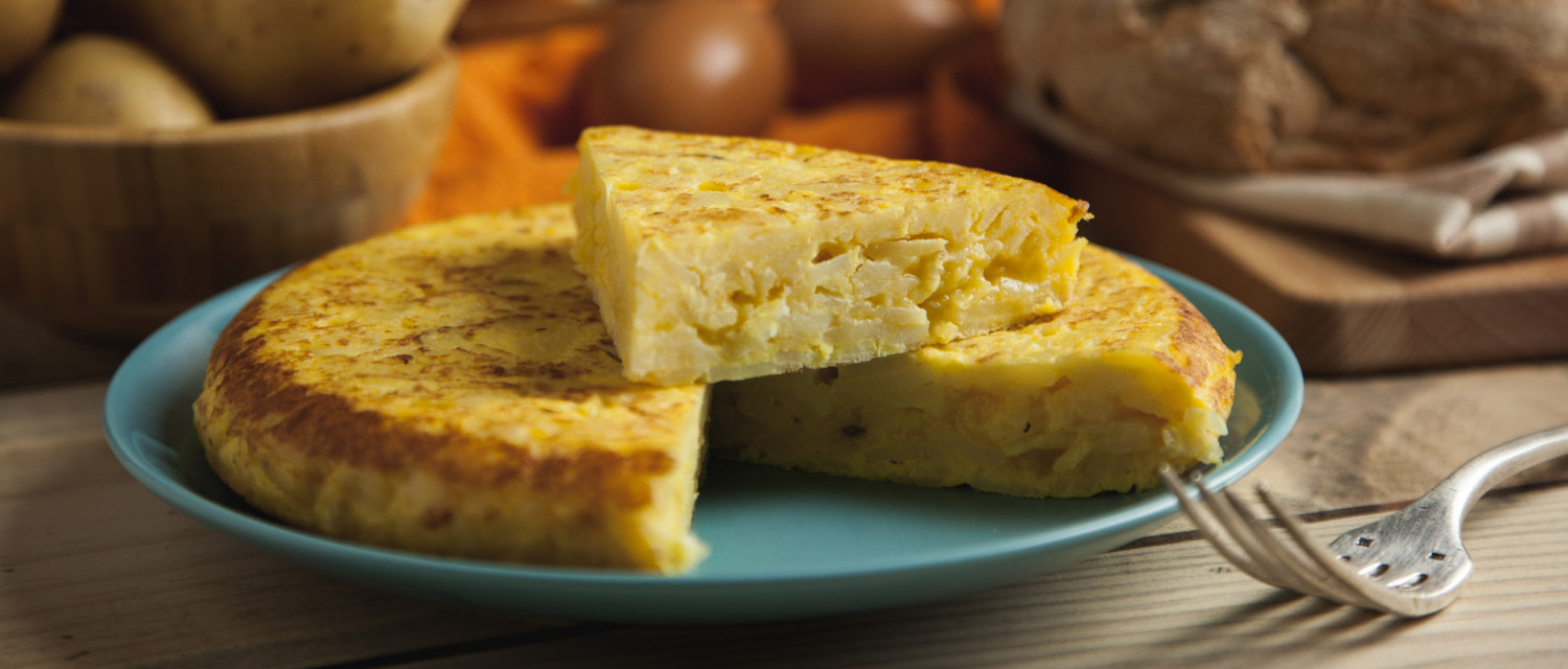 Tortilla de patatas saludable